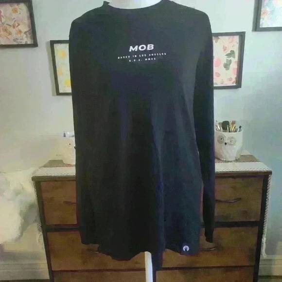 Unisex Mob Squad long sleeve tee shirt size Small #164 - Picture 1 of 3